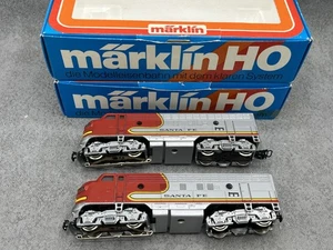 H0 MÄRKLIN Lokomotiven Typ EMD F7 SANTA FE  3060 / 4060  OVP - Bild 1 von 7