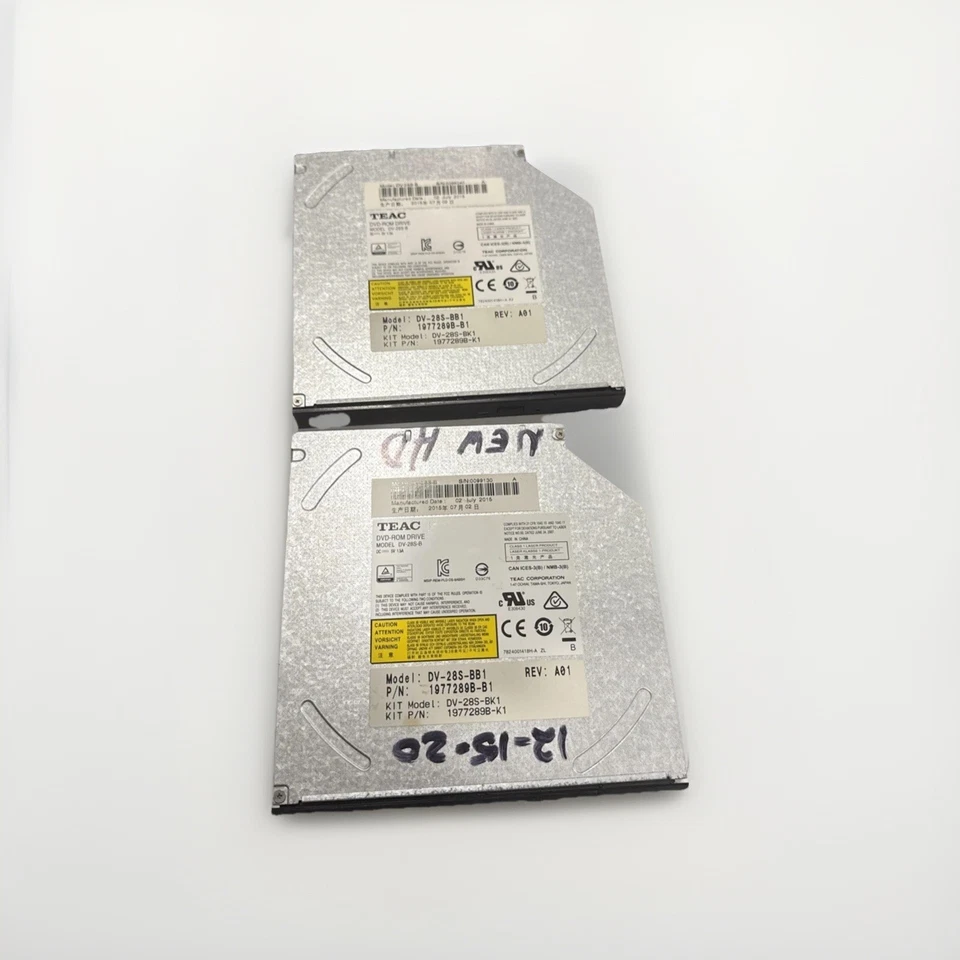 TEAC DV-28S-B Slim Internal DVD-ROM Drive – SATA - Image 1 of 4