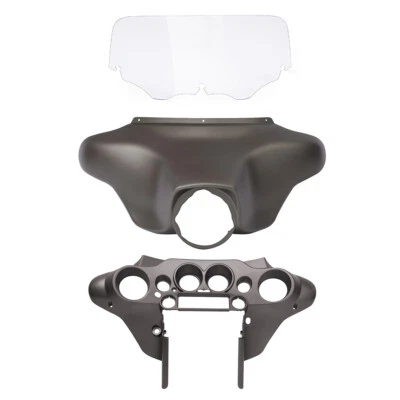 Carenado delantero parabrisas de 8"" apto para Harley Electra Street Glide 1996-2013 2012 Foto 1 de 4