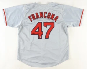 Terry Francona Signed Boston Red Sox Jersey Inscribed 04 Champs (Beckett)Manager - Picture 1 of 8