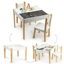 Mobili per bambini tavolo per bambini con 2 SEDIE stanza dei bambini maltisch multifunzione tavolo