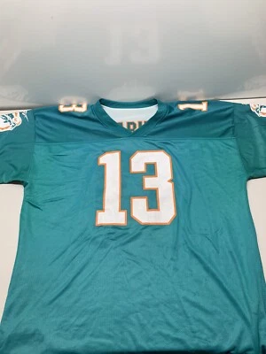 Camiseta deportiva reversible vintage Dan Marino #13 Miami Dolphins Reebok talla 54 Foto 1 de 4