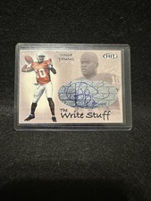 2006 Sage Hit Vince Young The Write Stuff Autograph 17/25 Super Rare RC Auto