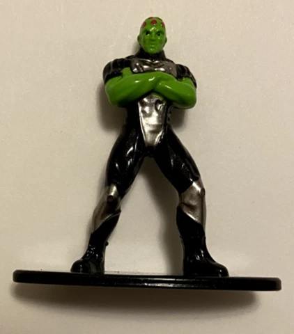 BRAINIAC Nano Metalfigs Superman DC Comics 100% Die-Cast Metal 1 3/4" Figure Cover