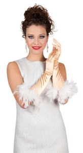 Handschuhe Ellenbogen St.  Tropez gold, Parties, Karneval, Fasching 03034 - Bild 1 von 1