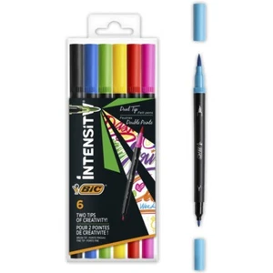NOVITA' BIC PENNARELLO INTENSITY DUAL TIP- BRUSH 6 PEZZI - Foto 1 di 3