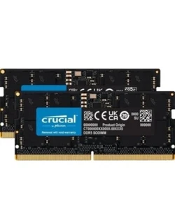 Crucial 32GB Kit 2 x 16GB 262-Pin DDR5 SODIMM 5600 PC5 44800 Laptop Memory - Picture 1 of 4