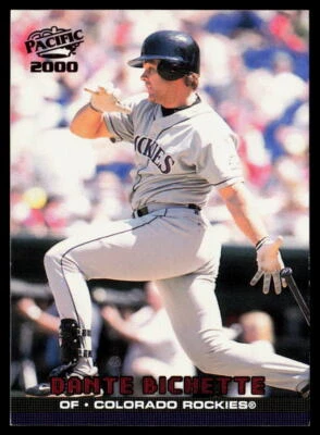Dante Bichette 2000 Pacific Ruby #141 - Image 1 of 2