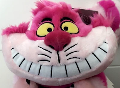 Disney Alice im Wunderland GRINSEKATZE Cheshire Cat Kuscheltier Plüsch Stofftier - Bild 1 von 4