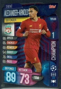 Topps Match Attax Extra Champions League 19/20 2019/20 CC 2 campeón Arnold - Imagen 1 de 1