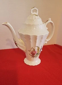 SPODE JEWEL COPELAND"HEATH & ROSE" PATTERN, COFFEE POT - Picture 1 of 13