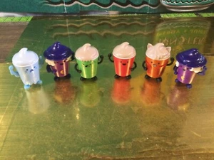 WENDY'S KIDS PASTI DA COLLEZIONE FROSTY FRIGHTS GIOCATTOLO 6 FIGURINE - Foto 1 di 13