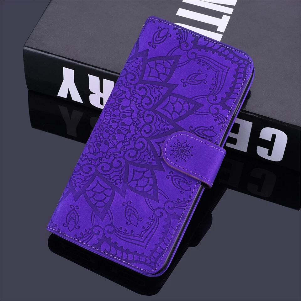 For iPhone 16 Pro Max 15 14 13 12 11 XR Magnetic Leather Wallet Flip Phone Case  - Image 1 of 4