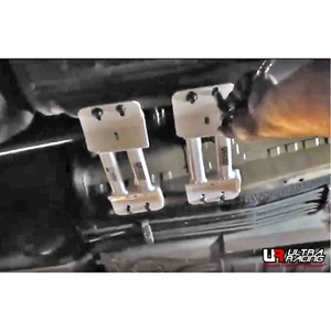BMW 3 SERIES M3 E46 2000-2006 ULTRA RACING 4 POINT MIDDLE LOWER MEMBER BRACE - Picture 1 of 8