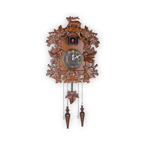 Kendal Large Handcrafted Wood Cuckoo Clock MX015-1 Cover