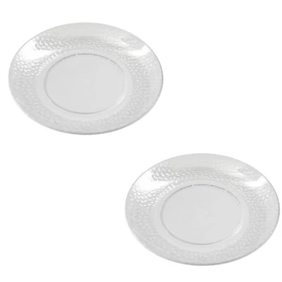 Teller Ø 20 cm 2er Set Kunststoff mit Blaseneffekt Brotzeitteller Kuchenteller n - Bild 1 von 2