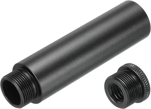 Tubo de extensión de soporte de micrófono varilla de micrófono de 5/8 roscas - 3/8 hembra x 5/8 macho - Nuevo - Imagen 1 de 4