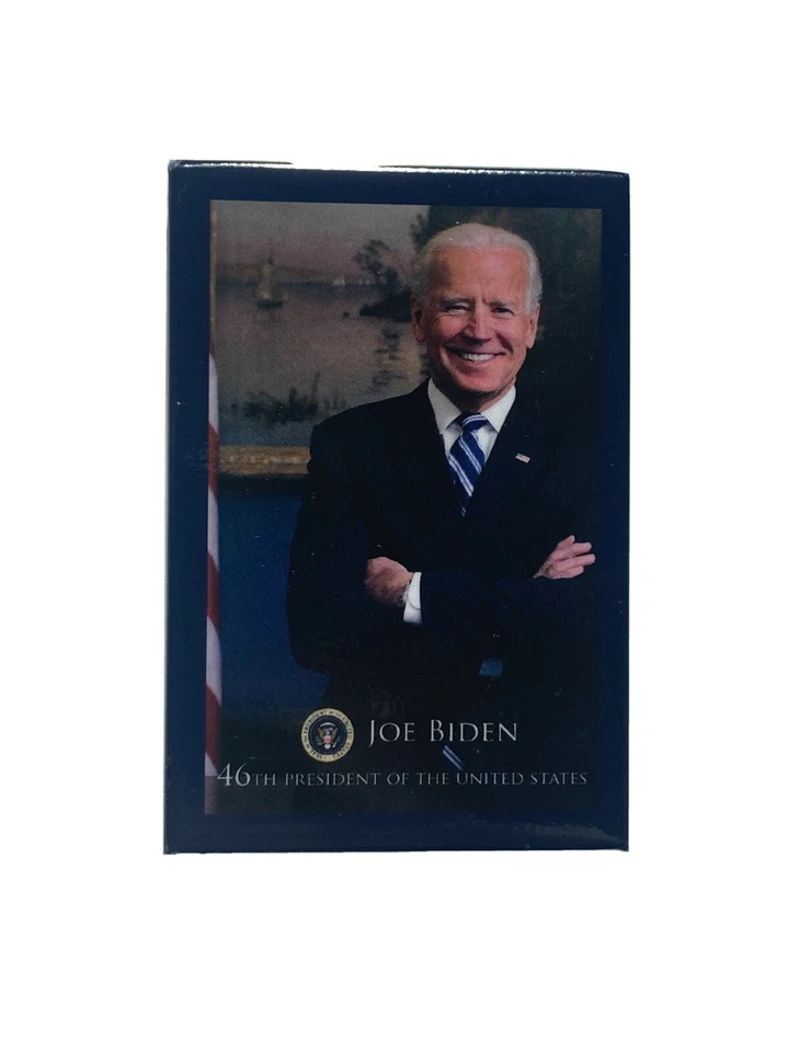 2021 Joe Biden 46th President of the United States 2X3" Button Inauguration Pin - Image 1 of 3