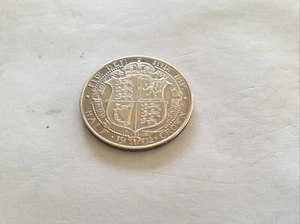 1902 Edward Vll Half Crown Very Scarse Mint Condition ( 925 Silver ) AS STRUCK - Picture 1 of 4