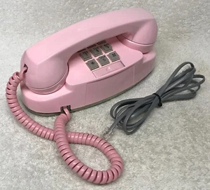 Vintage WESTERN ELECTRIC 2702BM Princess PINK Push Button Touch Tone Telephone - Picture 1 of 8