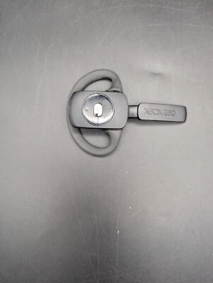 Microsoft Xbox 360 Black Rechargeable Wireless Earpiece - Missing Charging Cable - Image 1 of 2