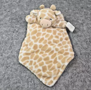 Carters Giraffe Lovey 14 Inch Baby Security Blanket Pacifier Holder Tan Cream - Picture 1 of 12
