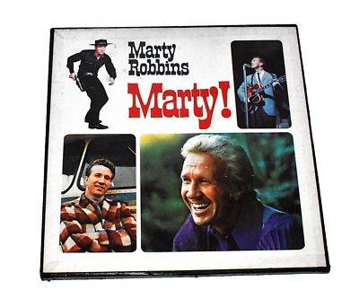 Marty Robbins MARTY 1972 Columbia House 5812 5 LP Box Set of Classics Near Mint - Image 1 of 4