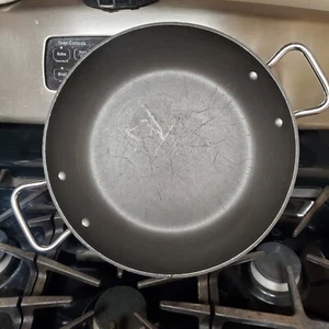 Sartén para saltear paella de 2 asas anodizada calphalon de aluminio comercial vintage de 12" - Imagen 1 de 13