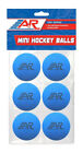 A&R Sports 6 Pack Mini Foam, Knee Hockey 2" Diameter Balls, Blue