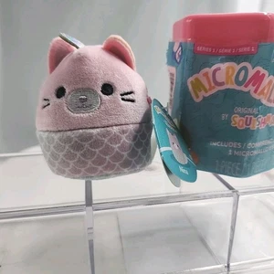 Squishmallows Micromallows Nina The Mermaid Caticorn 2.5" Plush - Picture 1 of 17