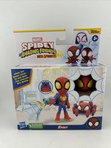 SPIDEY and His Amazing Friends TWIST-E BOT Spin Spidey UPDATED SUIT Action Toy - Picture 1 of 3