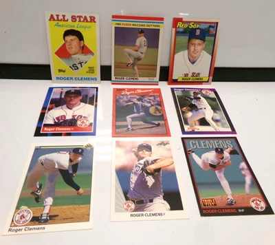 Roger Clemens CARD LOT of 9 cards~ All Mint - Image 1 of 3