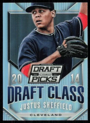 2014 Panini Prizm Perennial Draft Picks Class Silver Justus Sheffield #29 - Image 1 of 2