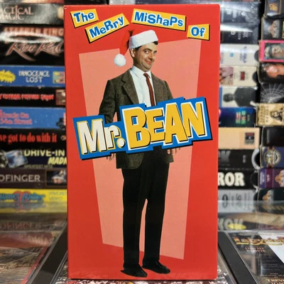 The Merry Mishaps of Mr. Bean 1992-93 VHS Tested Rowan Atkinson British Comedy - Image 1 of 4