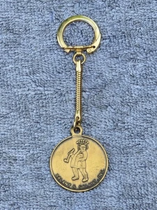 Salant Obion County Tennessee Agriculture Commerce Seal 1963 Keychain Key Ring - Picture 1 of 6