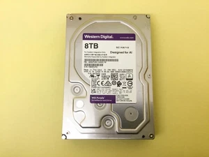 WD Purple 8TB 7.2K SATA 6Gb/s 3.5in Surveillance HDD WD82PURX - Picture 1 of 2