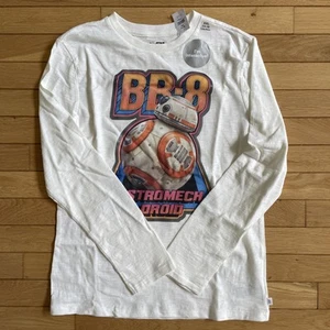 GAP Star Wars BB-8 Boys Long Sleeved Tee XXL (14-16) New with Tags - Picture 1 of 4