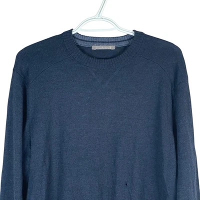 Smartwool Sweater Mens L Navy Blue Crewneck Merino Wool Lightweight read - Image 1 of 4