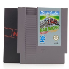 Nintendo NES Spiel: Rad Racer - Modul und Schuber (PAL-B NOE)