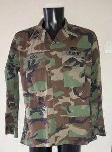 VESTE de COMBAT WOODLAND CAPTAIN 1st AIR CAVALRY US ARMY 1993 - Picture 1 of 6