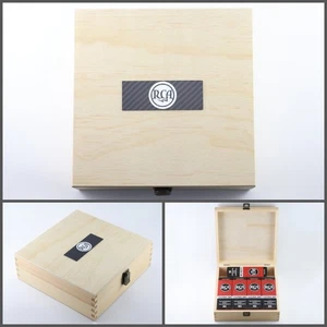 RCA Vacuum Tube Storage Wooden Box +5pcs free boxes for 2A3 245 280 247 807 - Picture 1 of 12