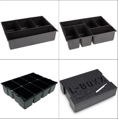 Einsatz L-BOXX 136 Kleinteileeinsatz 4/6/8/ Mulden oder Schnitt-Set - Bild 1 von 4