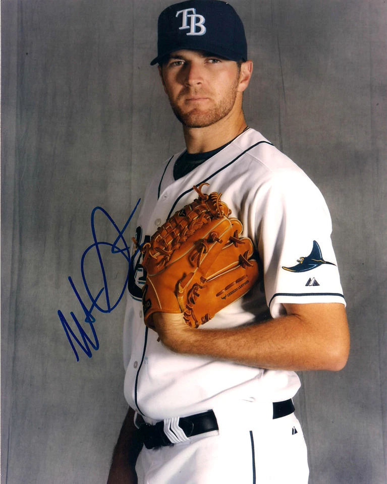WADE DAVIS TAMPA BAY RAYS SIGNED AUTOGRAPHED 8X10 PHOTO W/COA - Image 1 of 1