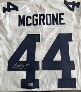 Cameron McGrone Signed Custom Michigan Jersey (Beckett) - Picture 1 of 5
