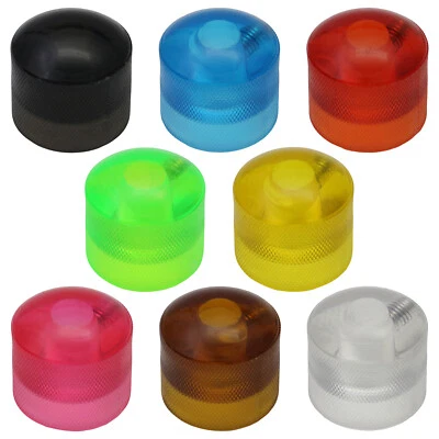 Translucent Colourful Guitar Knobs - 6mm Hole - Tone / Volume Control Knob