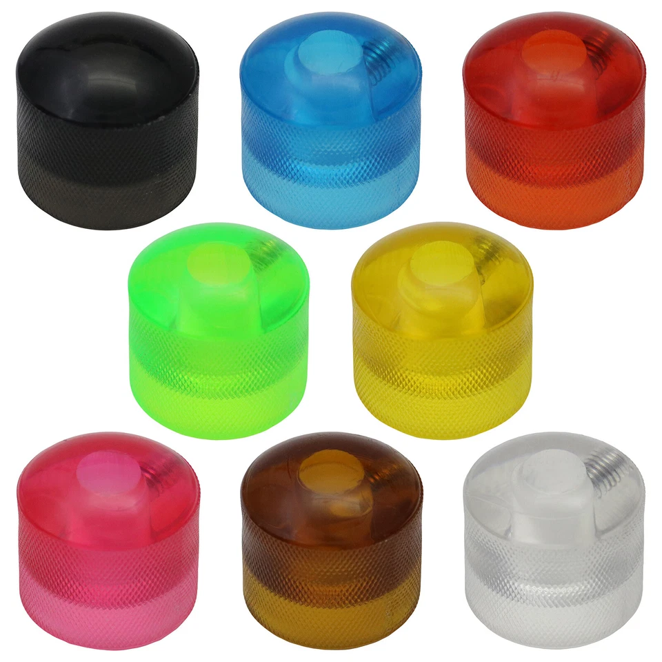 Translucent Colourful Guitar Knobs - 6mm Hole - Tone / Volume Control Knob - Image 1 of 1