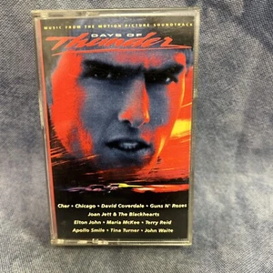 DAYS OF THUNDER Soundtrack Cassette Tape 1990 GUNS N ROSES TINA TURNER Rare - Picture 1 of 8