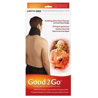 Good2Go Microwave Moist Heat Pack Cervical / Pelvic 5x16" Neck Pain Hot Therapy - Image 1 of 4