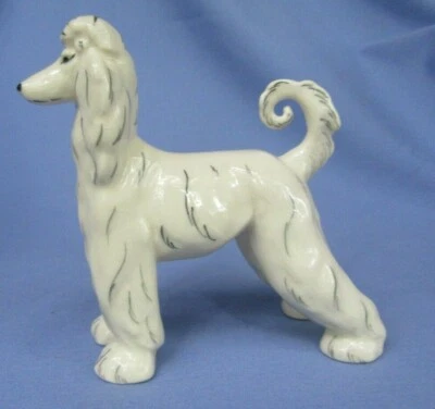 AFGHAN HOUND KAY FINCH DOG SIGNED 6" figurine SALE - Image 1 of 4