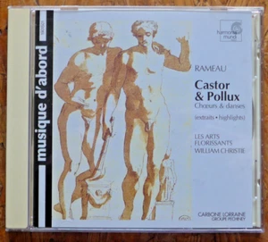 RAMEAU: Castor & Pollux (Highlights) William Christie & Les Arts Florissants CD - Picture 1 of 3